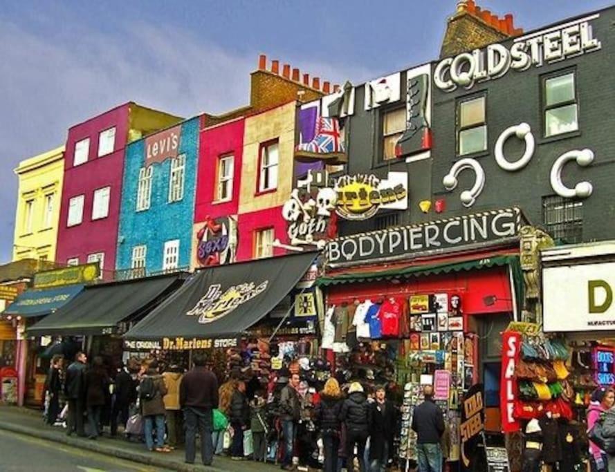 Entire 2-Bedroom Flat In Camden London Exterior foto